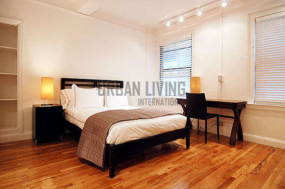 New York City West 58th Street Monthly Furnished Rental Studio Living Room