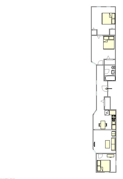 Apartment East Harlem - Interactive plan
