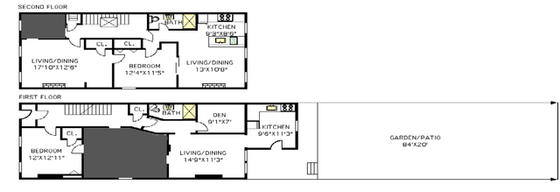Apartment Crown Heights - Interactive plan
