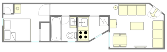 Apartment Upper West Side - Interactive plan