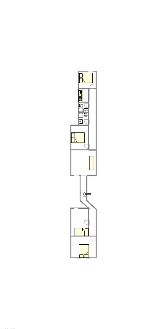 Appartamento Upper West Side - Piantina interattiva