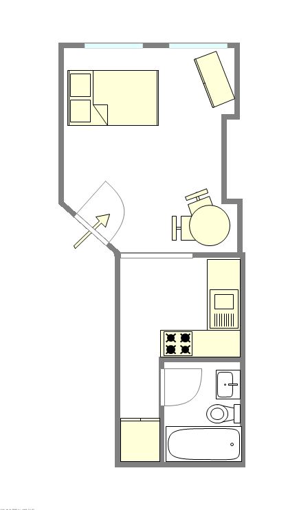 Apartment Upper East Side - Interactive plan