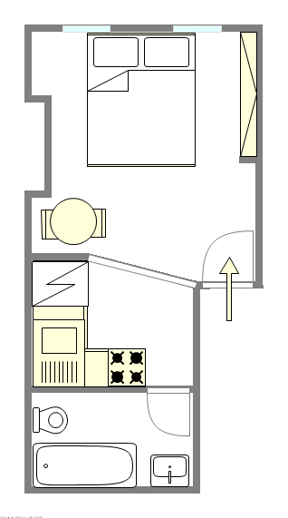 Appartement Upper East Side - Plan interactif