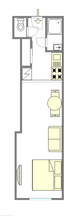 Maison de ville Harlem - Plan interactif