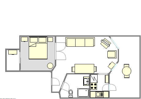 Casa Kensington - Piantina interattiva