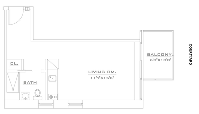 Appartement Midtown East - Plan interactif