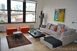 Wohnung Brooklyn Heights - Wohnzimmer