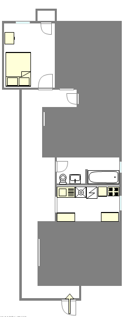 公寓 Washington Heights - 平面图