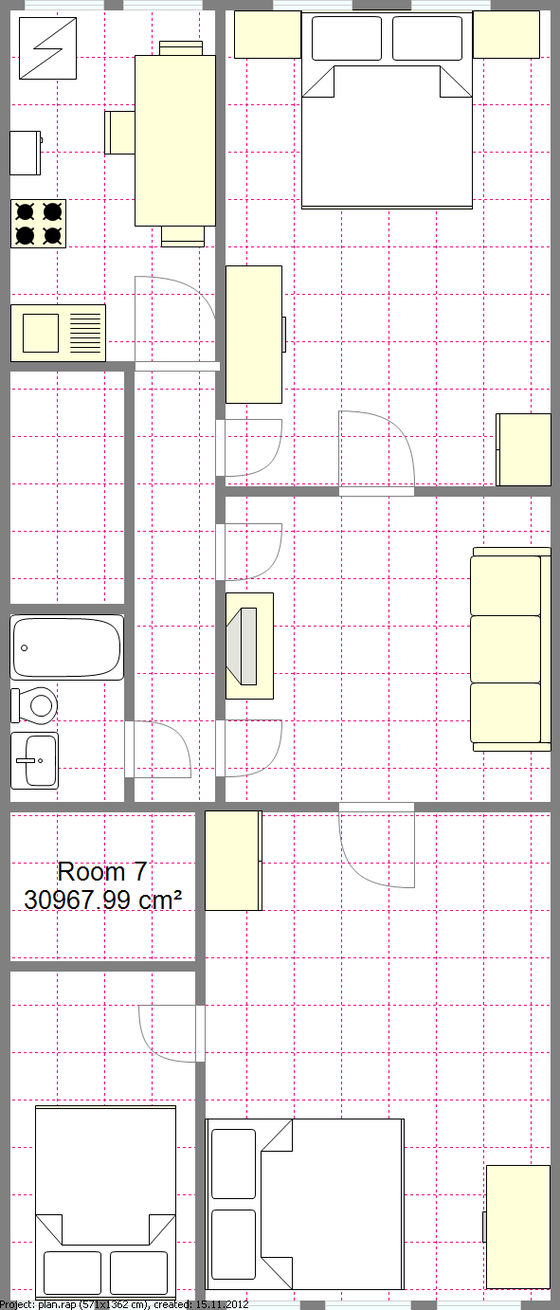 Maison de ville Bushwick - Plan interactif