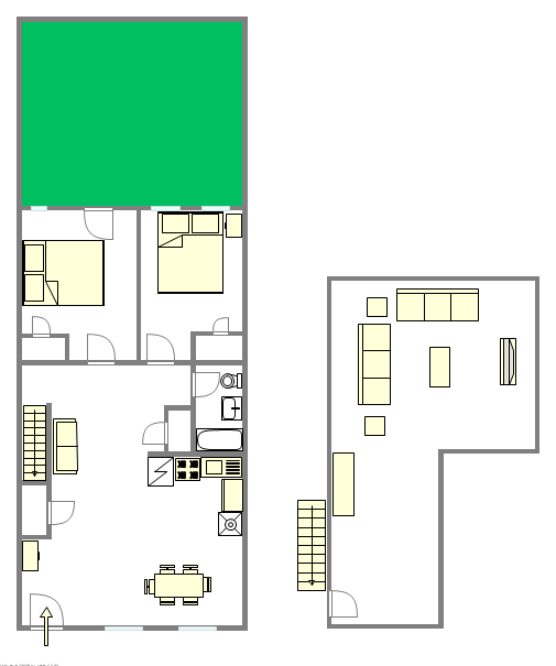 Apartment Harlem - Interactive plan