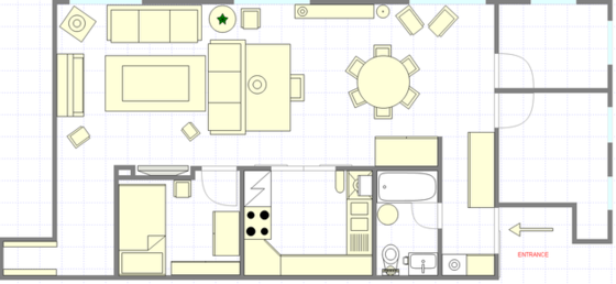 Loft Tribeca - Interactive plan