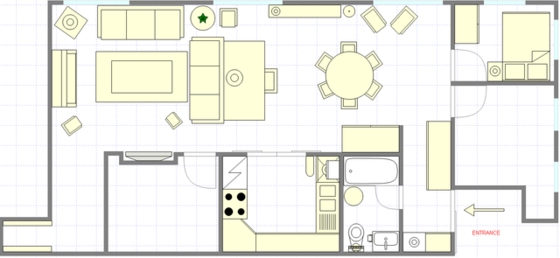 Loft Tribeca - Interaktiven Plan