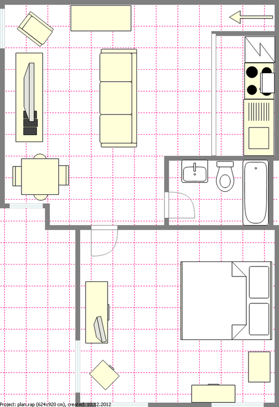 Maison Bushwick - Plan interactif