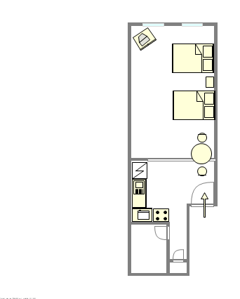 Apartment Upper East Side - Interactive plan