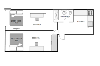 Apartment Gramercy Park - Interactive plan