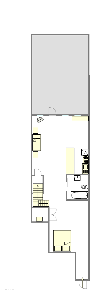 Apartamento Hamilton Heights - Plano interativo