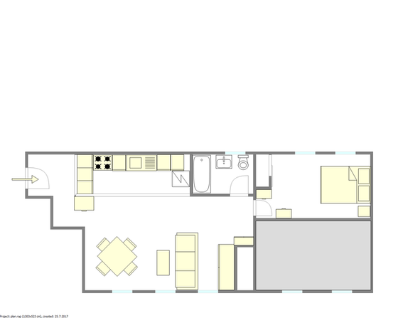 Wohnung Hamilton Heights - Interaktiven Plan