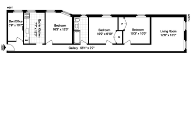 Appartement Harlem - Plan interactif