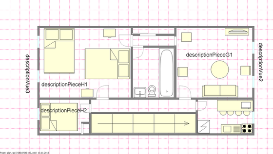 Maison de ville Bedford Stuyvesant - Plan interactif