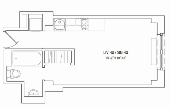 Apartment Upper West Side - Interactive plan