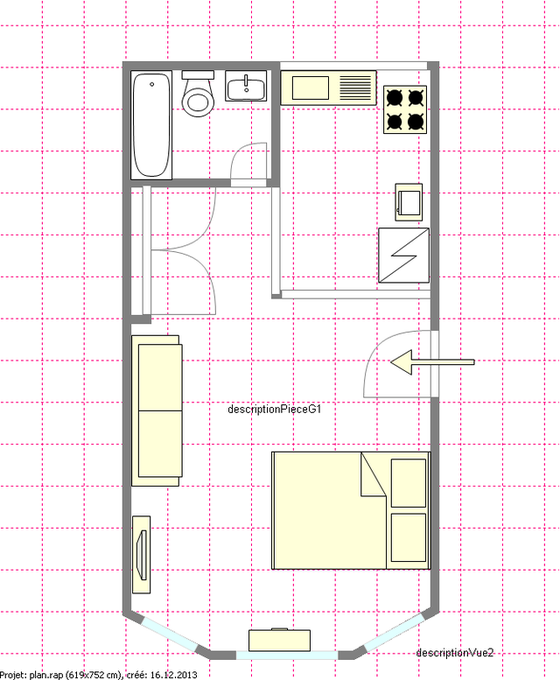 Casa Bushwick - Plano interactivo