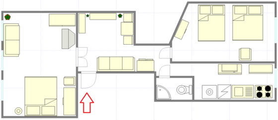 Townhouse Prospect Lefferts - Interactive plan