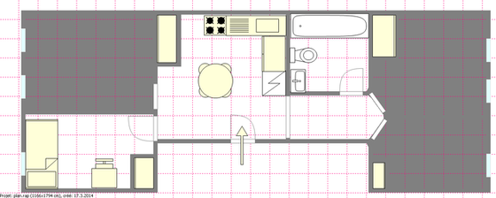 Appartamento Stuyvesant Heights - Piantina interattiva