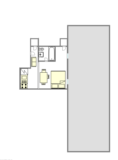 Appartamento Fort Greene - Piantina interattiva