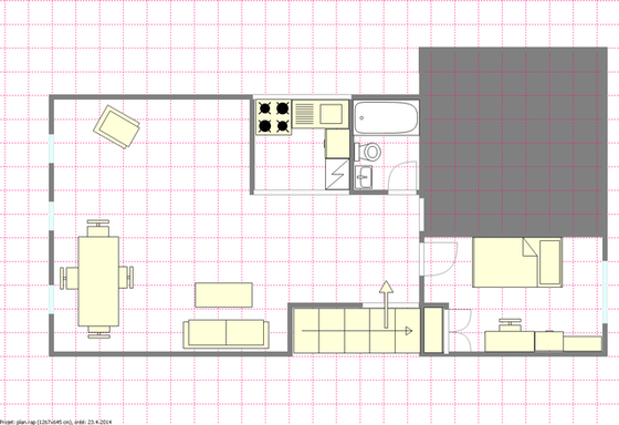 Apartamento Stuyvesant Heights - Plano interativo