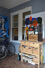Haus East New York - Wohnzimmer
