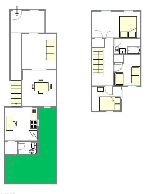 Haus East New York - Interaktiven Plan