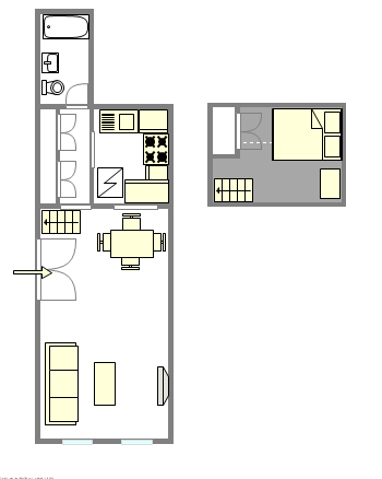 Town house Upper West Side - Interactive plan