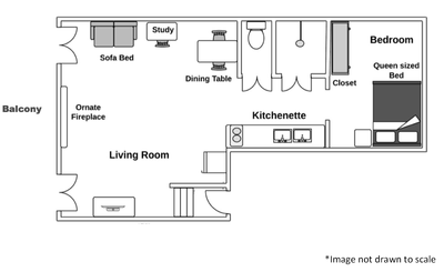 Квартира Chelsea - Интерактивный план