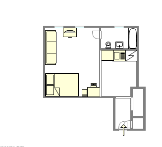 Appartamento Midtown East - Piantina interattiva