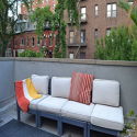 Triplex Hamilton Heights - Terasse