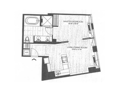 Appartement Financial District - Plan interactif