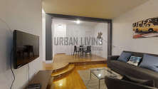 Apartment Theatre District - Living room
