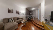 Apartment Theatre District - Living room