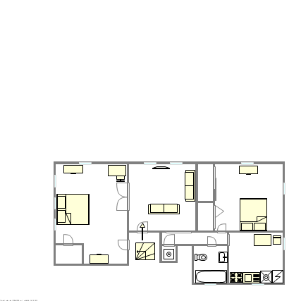 Appartement Ditmas Park - Plan interactif