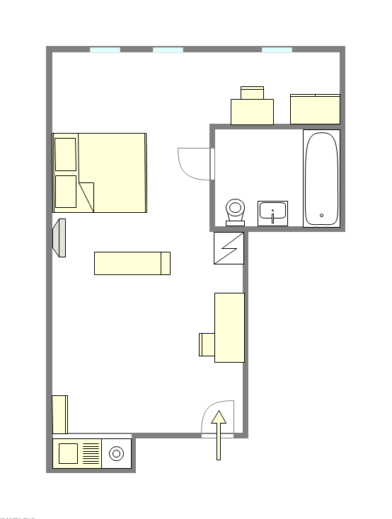 Apartamento Murray Hill - Plano interativo