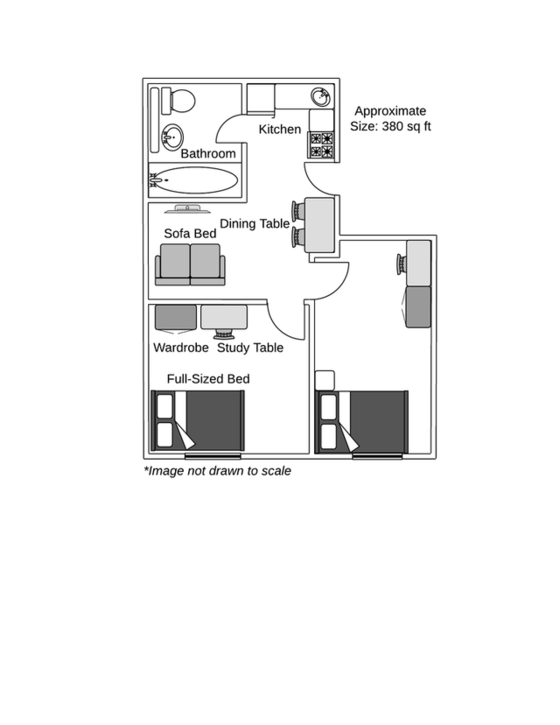 Appartement Murray Hill - Plan interactif