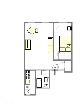 Apartment Lenox Hill - Interactive plan