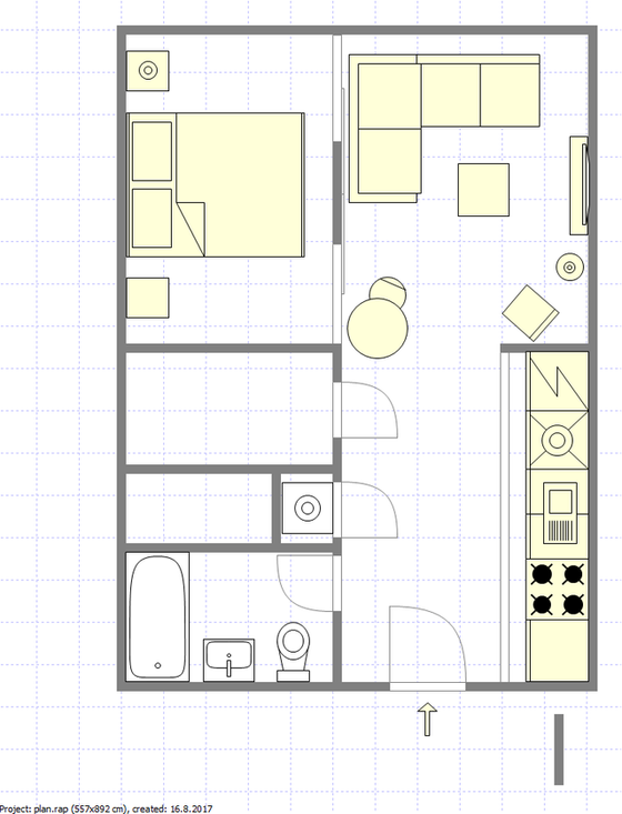 Casa contemporanea Financial District - Plano interativo