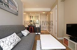 Moderner Wohnsitz Upper West Side - Wohnzimmer