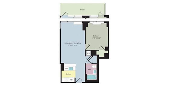 Modern residence Upper West Side - Interactive plan