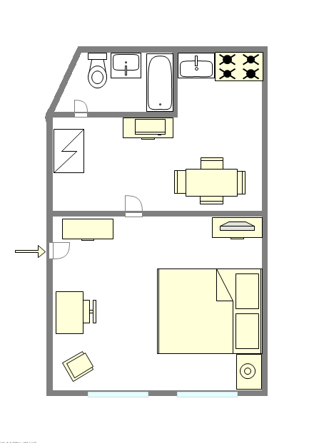 Casa Bushwick - Plano interativo