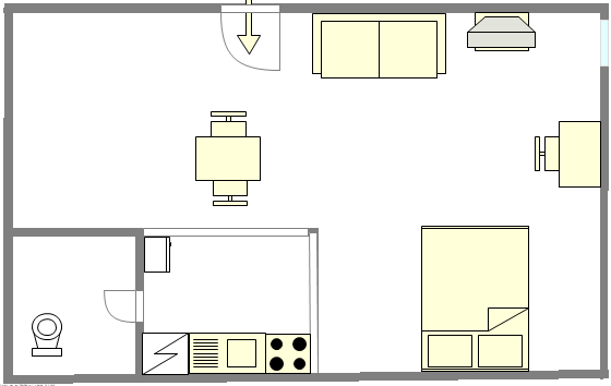 Apartment Bronx - Interactive plan