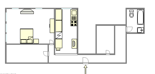 Apartment Bronx - Interactive plan