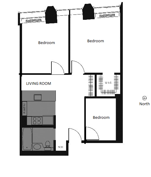 Apartment Financial District - Interactive plan