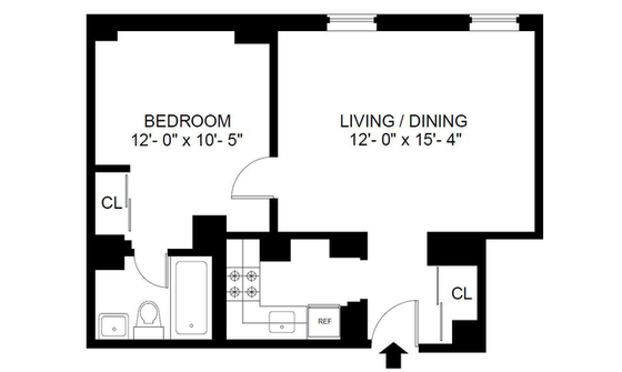 Apartment Midtown East - Interactive plan